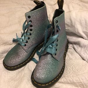 Dr. Martens glitter boot